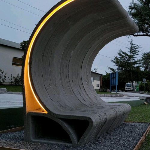 3d printed concrete bench-min